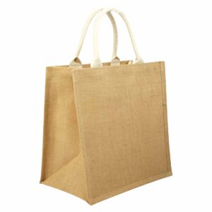 Bolsa de yute CARAVIAN Spring con asas redondeadas