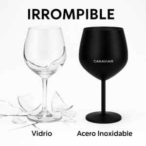 Copas de acero inoxidable personalizadas