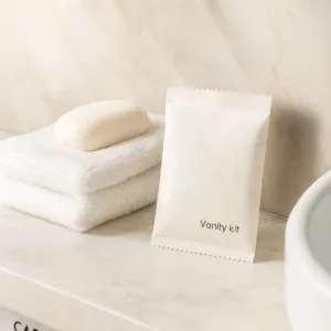 Kit de vanidad CARAVIAN como amenidad de baño para huéspedes