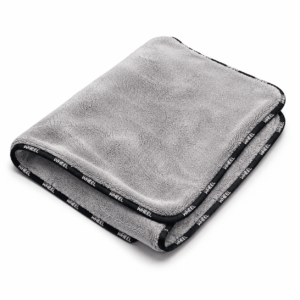Toalla de microfibra ATLAS gris 60x90 cm Twisted Loop 600 GSM